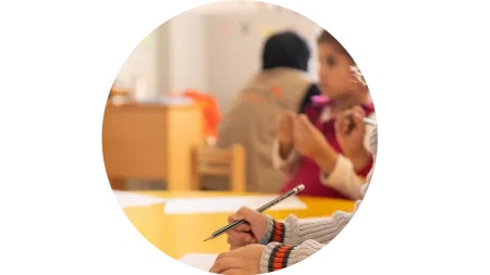 Klassenzimmer in Jordanien