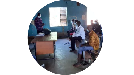 Jugendliche bei einer Schulung in Niger