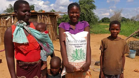 Hunger in Afrika: Mit 90 € unterstützen Sie eine Familie mit Nahrung
