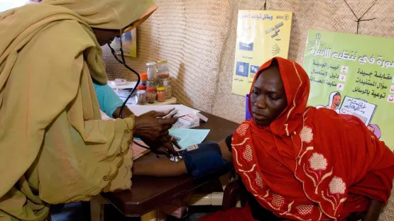 Medizinische Behandlung im Sudan