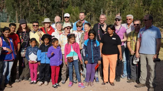 Patenreise nach Peru Gruppenfoto