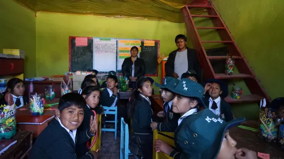 Schulbesuch in Peru
