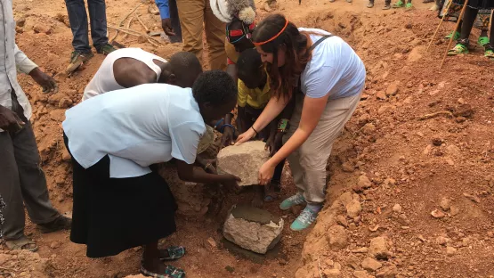 Grundsteinlegung in Lokis