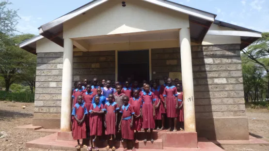 Besuch einer Schule in Kenia