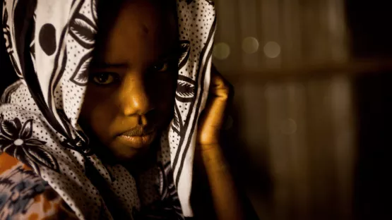 Viele Mädchen in Afrika werden Opfer von Gewalt