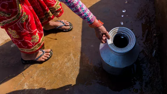 World Vision stellt den Zugang zu sauberem Trinkwasser wieder her