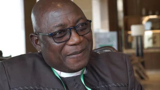 Pastor James Wuye aus Nigeria engagiert sich für Frieden 