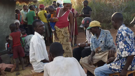 Familie und Bekannte von Patenkind Maja