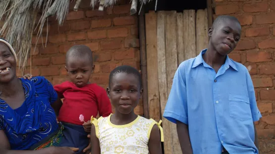 Patenkind Prince und seine Familie