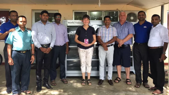 Begrüßung im Projekt