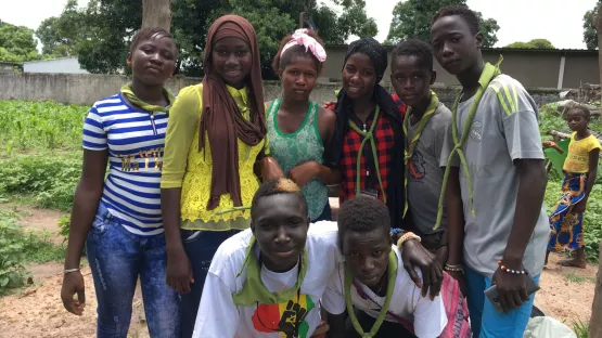 Jugendliche im Senegal
