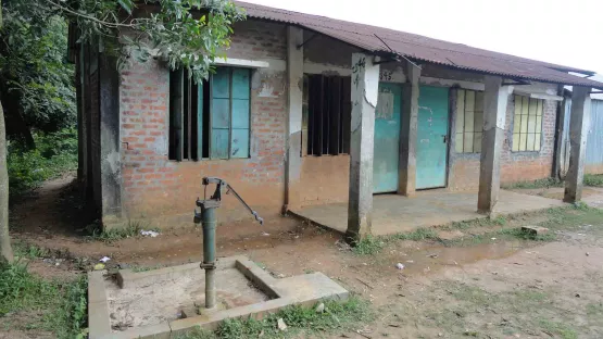ehemalige Schule in Bhaluka Bangladesch