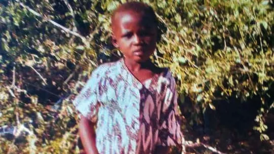 Pauline als Patenkind von World Vision