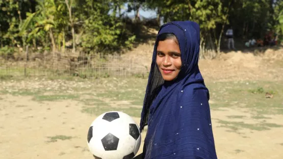 Sathi aus Cox's Basar - Gewalt gegen Kinder verhindern
