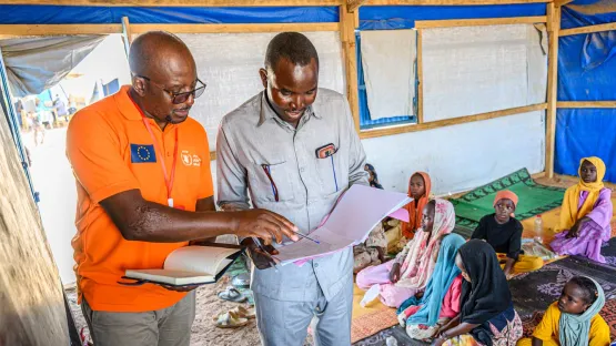 Humanitäre Hilfe Bildung Tschad