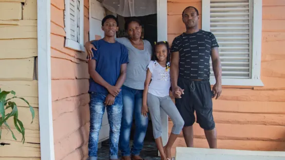 Gruppenfoto von Familie