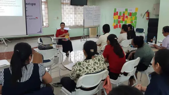 Still-Training in Kambodscha