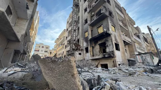 Zerstörung Krieg Syrien